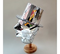 Man performance Mirror hat miror mask and mirror hood